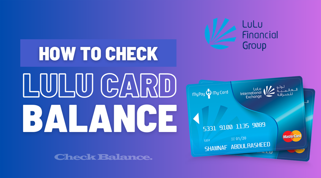 Lulu Exchange Balance Check Salary Card | Lulu Balance Inquiry