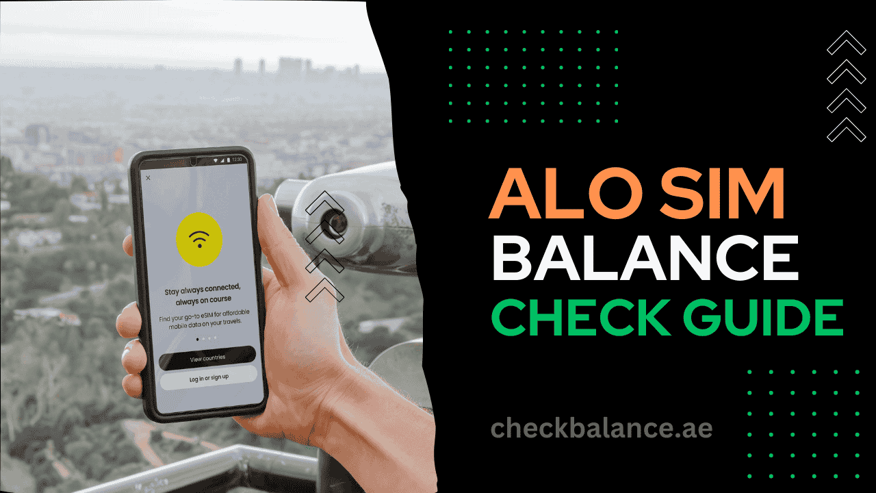 ALO SIM Balance Check